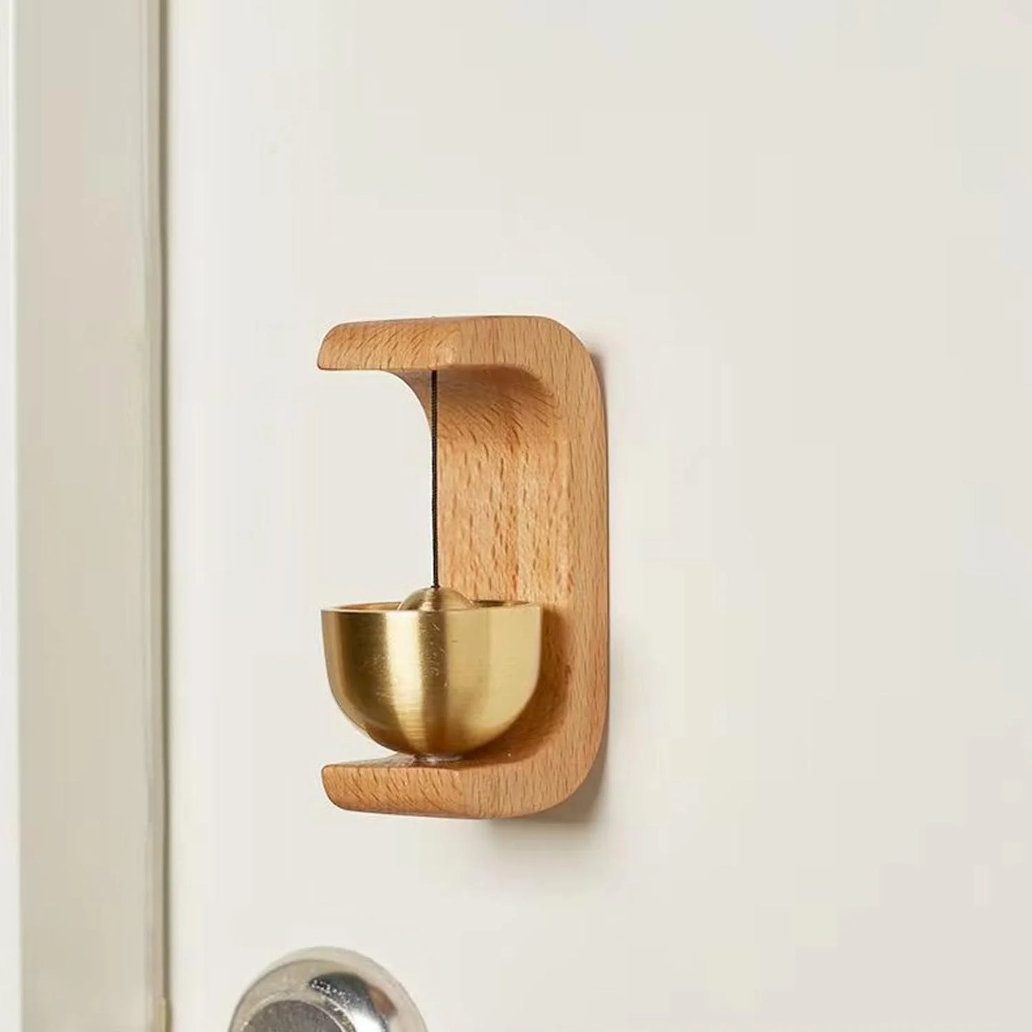 Aesthetic Handmade Wooden Magnetic Bell