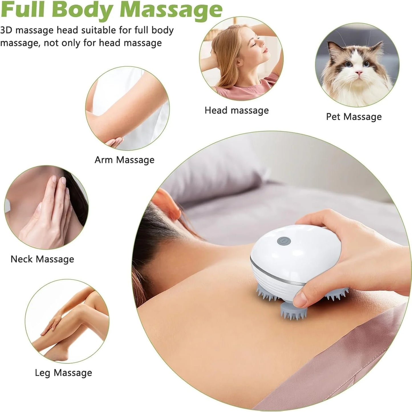 Hair & Scalp Massager | Soft Silicone
