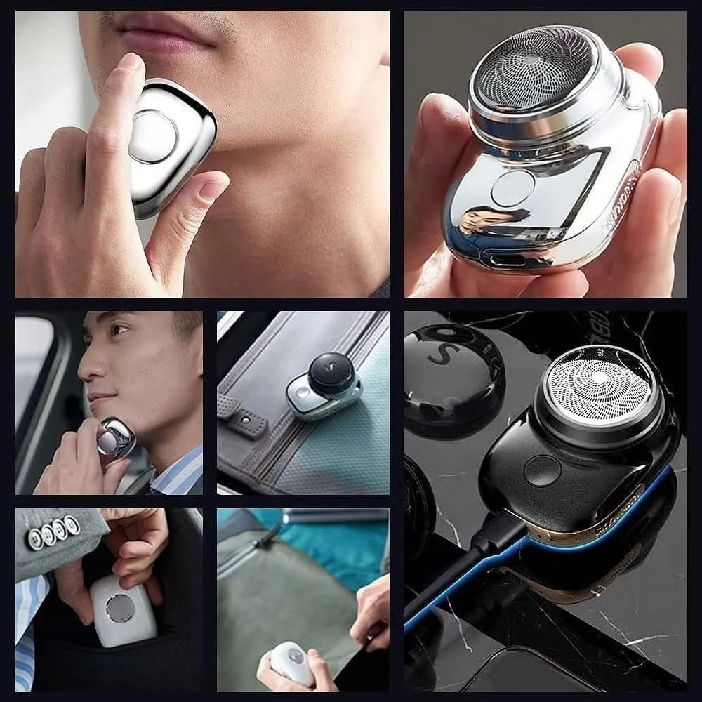 Pocket-Sized Mini Electric Shaver | Rechargeable