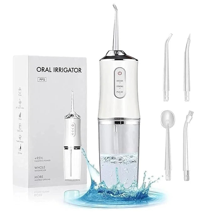 Cordless Water Dental Flosser | Rechargeable | High-Pressure