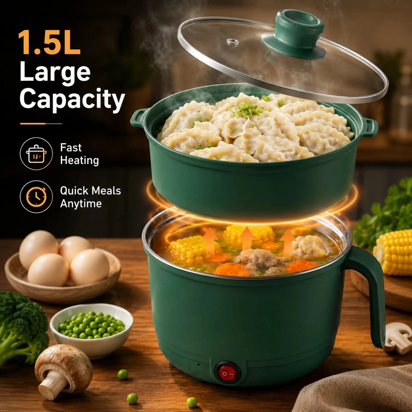 Rice Cooking Pot | Non-Stick | Multi-Purpose