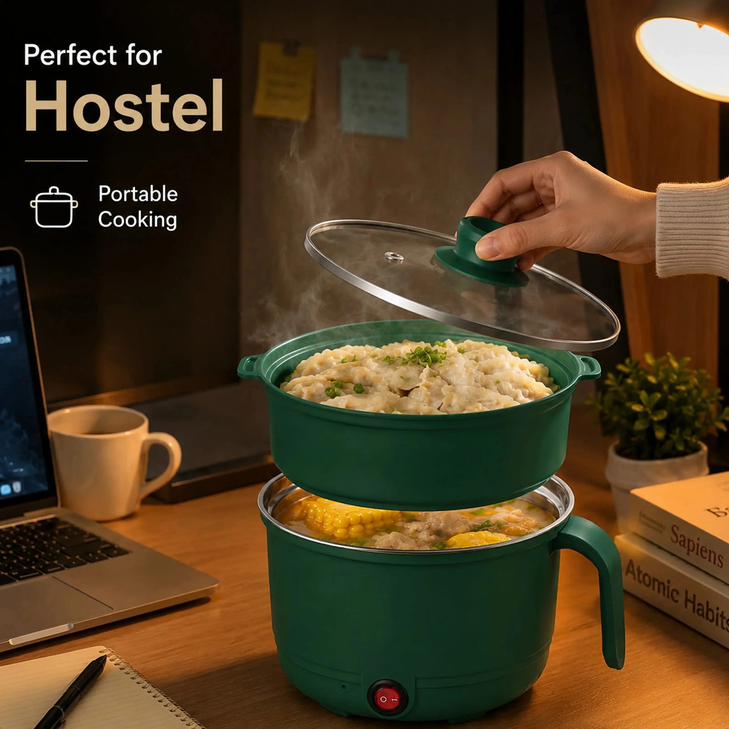 Rice Cooking Pot | Non-Stick | Multi-Purpose