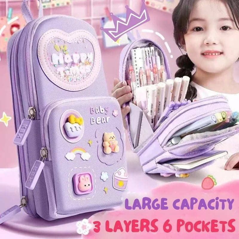 Pencil Case Organizer | Multi-Compartment