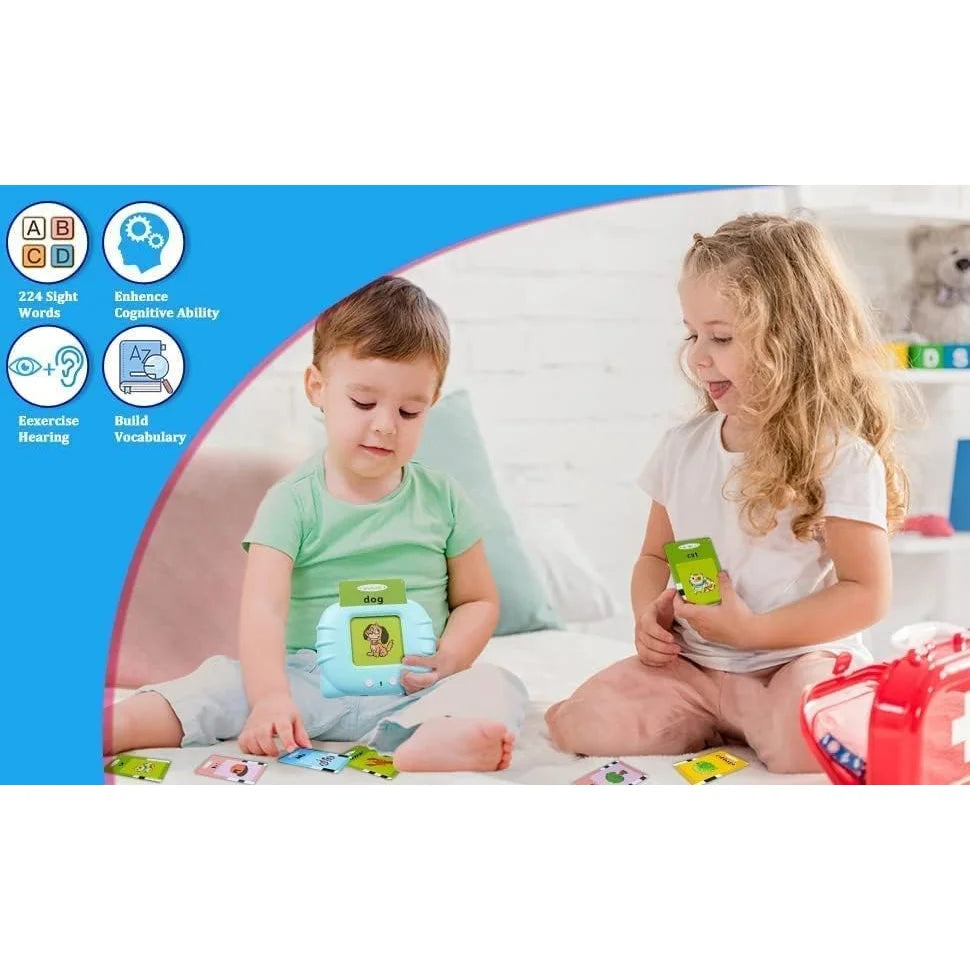 Educational Talk Flash Cards | Toy for Kids (112 Cards)