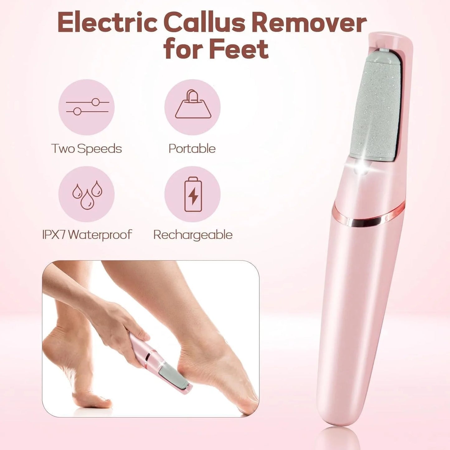 Electric Foot Grinder | Pedicure | Rechargable