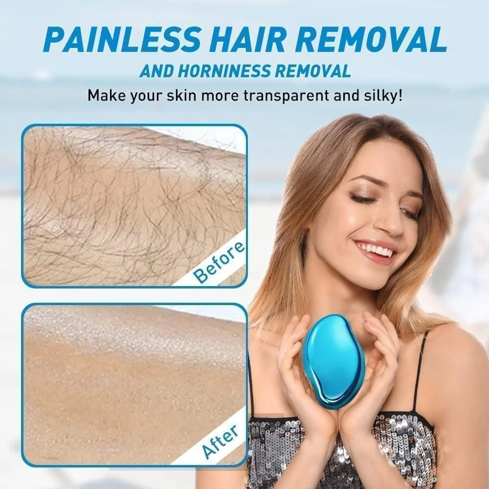 Painless Reusable Crystal Hair Remover