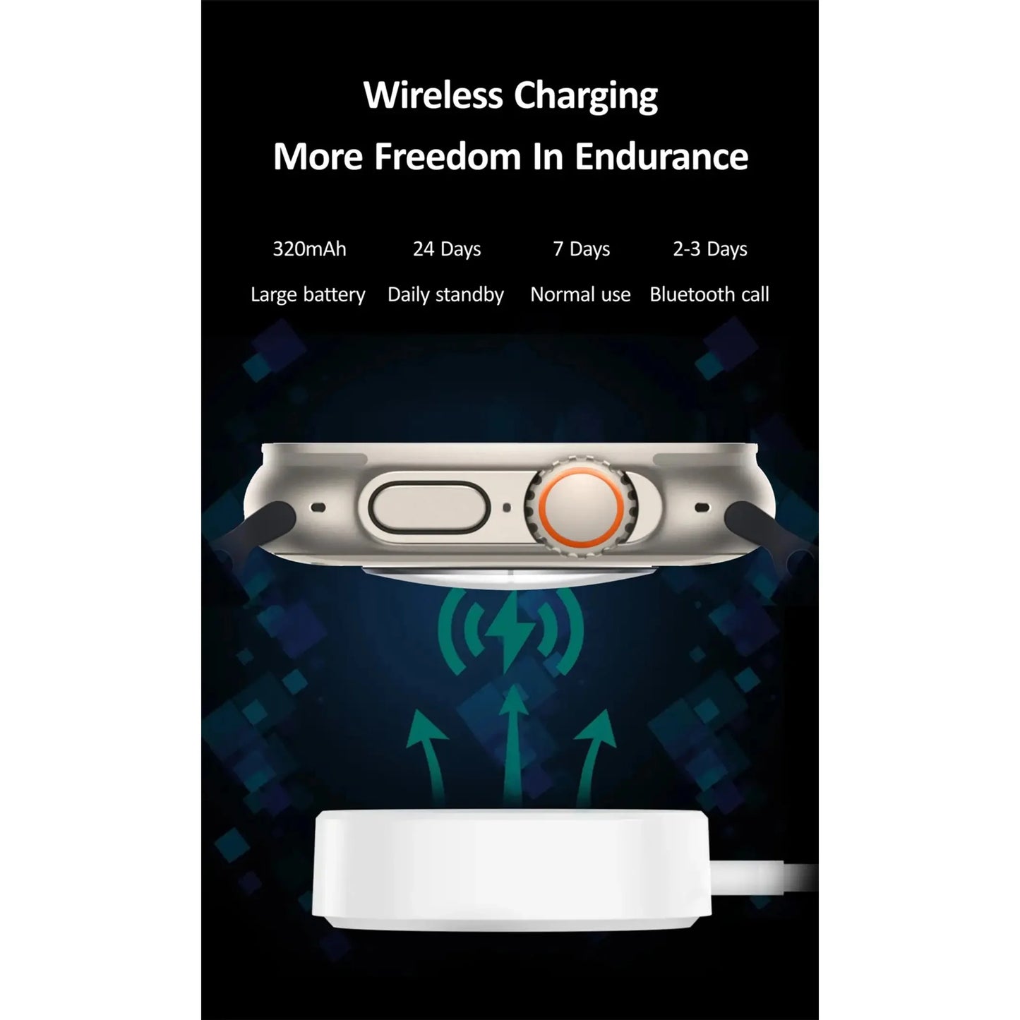 Premium Smart Watch | Health & Sports Tracking
