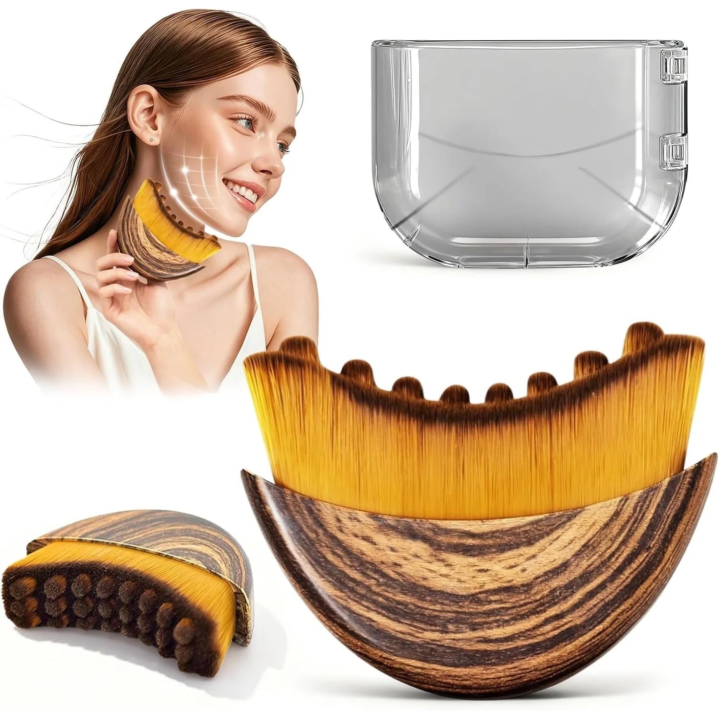 Professional Contour Face Brush | Seamless Makeup Blending