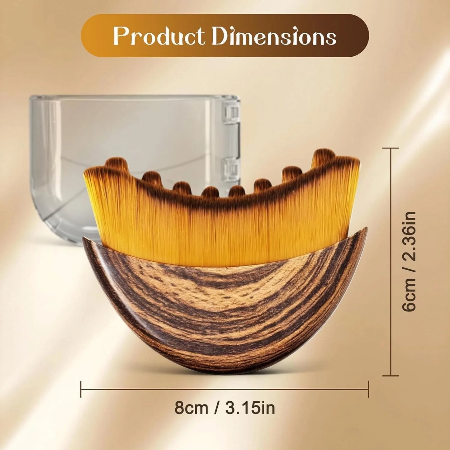 Professional Contour Face Brush | Seamless Makeup Blending