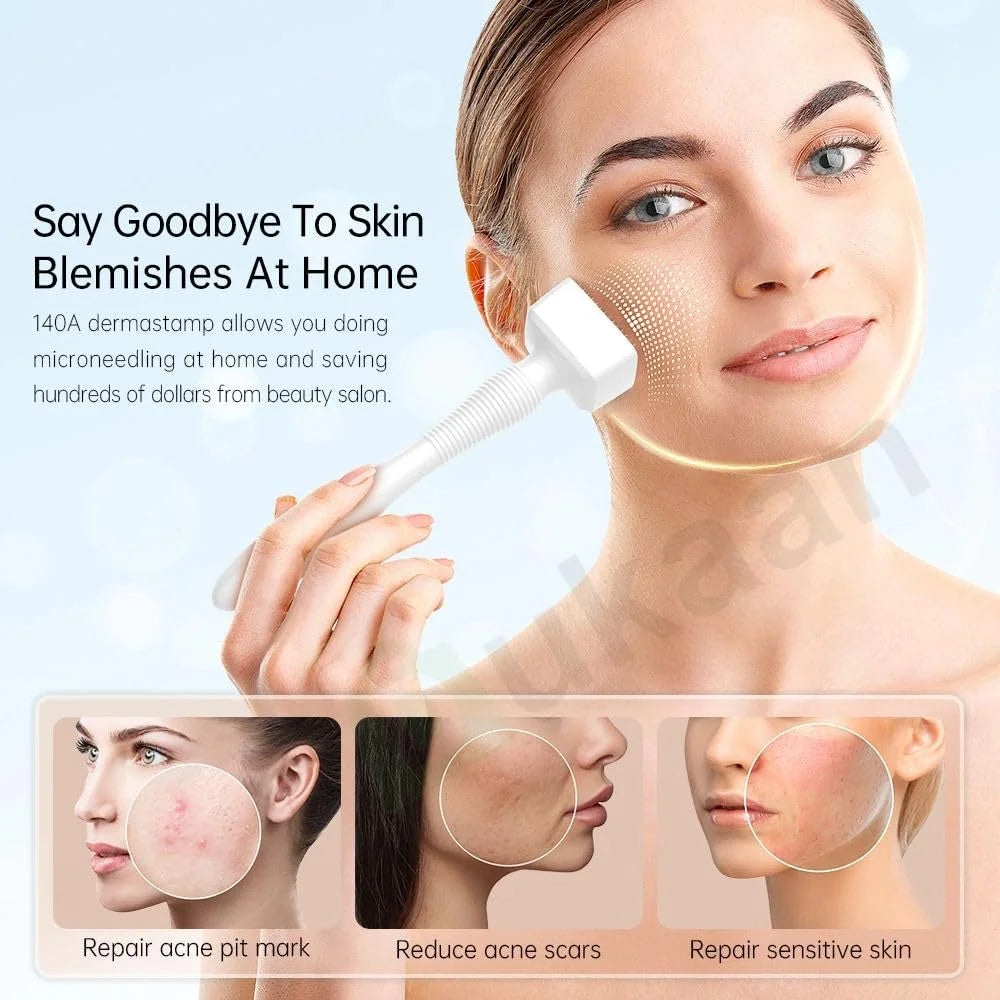 Professional 540 Micro-Needle Derma Roller | Hair & Skin Growth