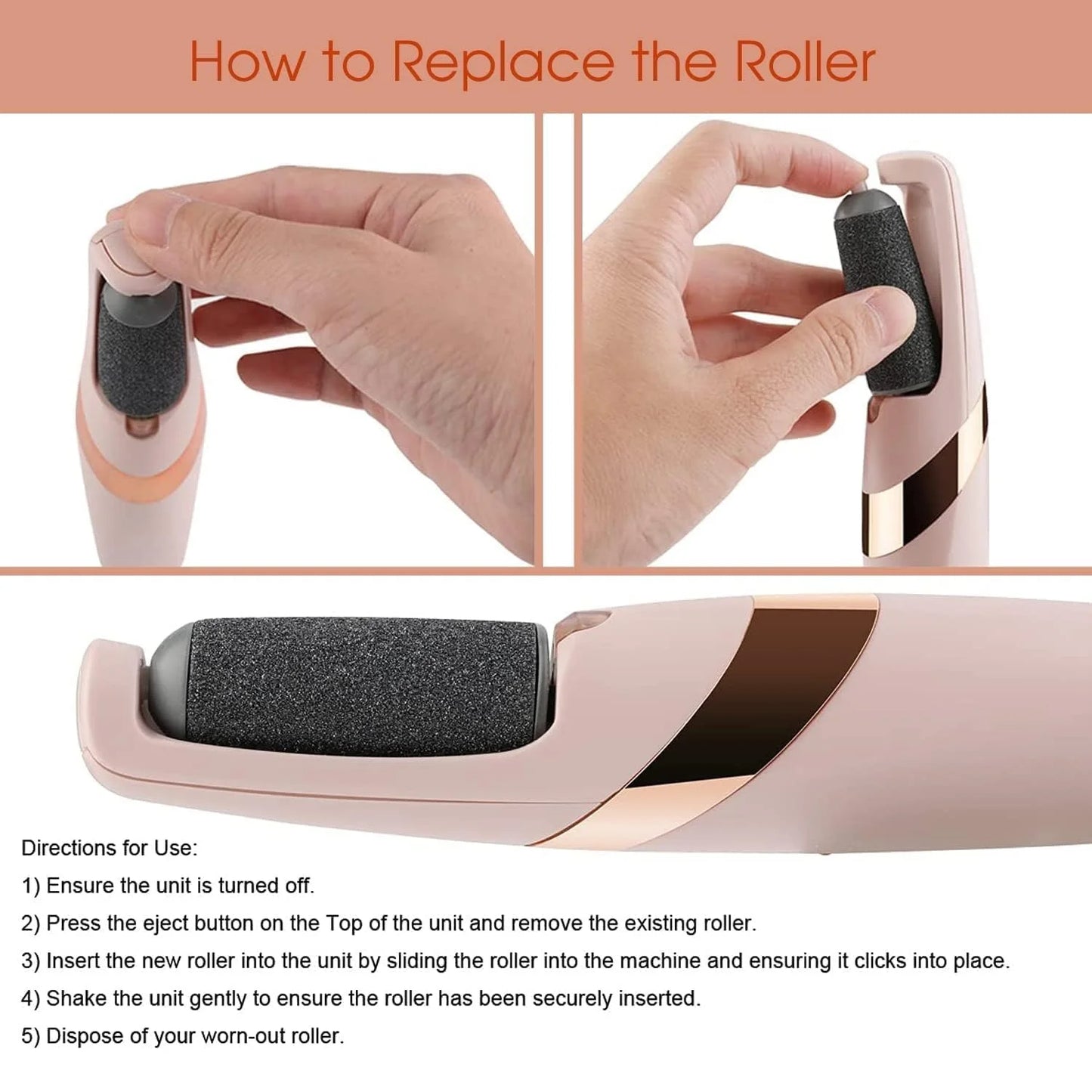 Electric Foot Grinder | Pedicure | Rechargable