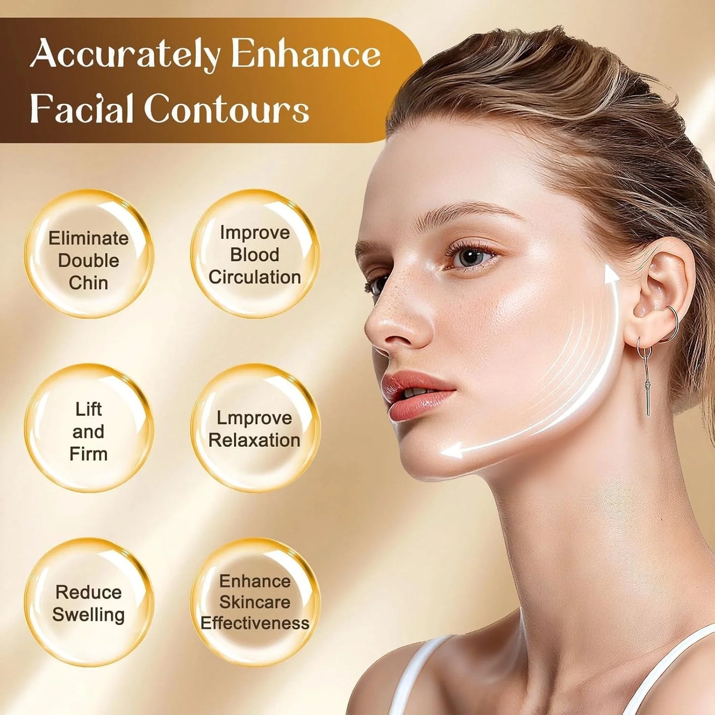 Professional Contour Face Brush | Seamless Makeup Blending