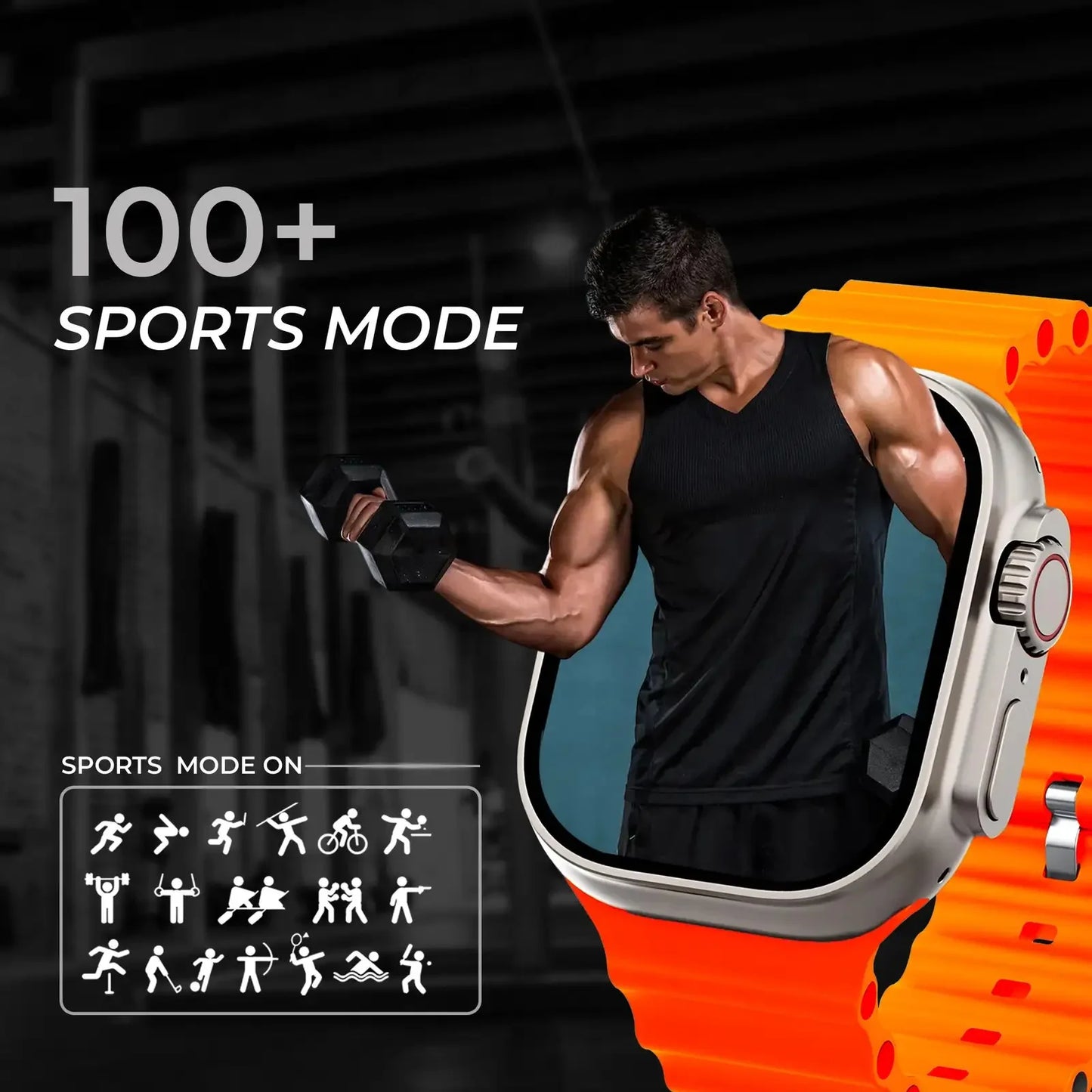 Premium Smart Watch | Health & Sports Tracking