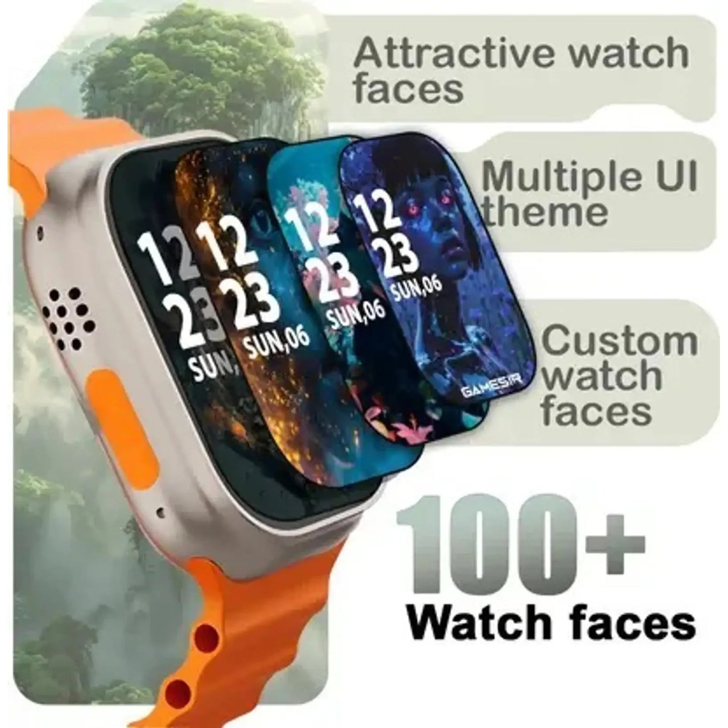 Premium Smart Watch | Health & Sports Tracking