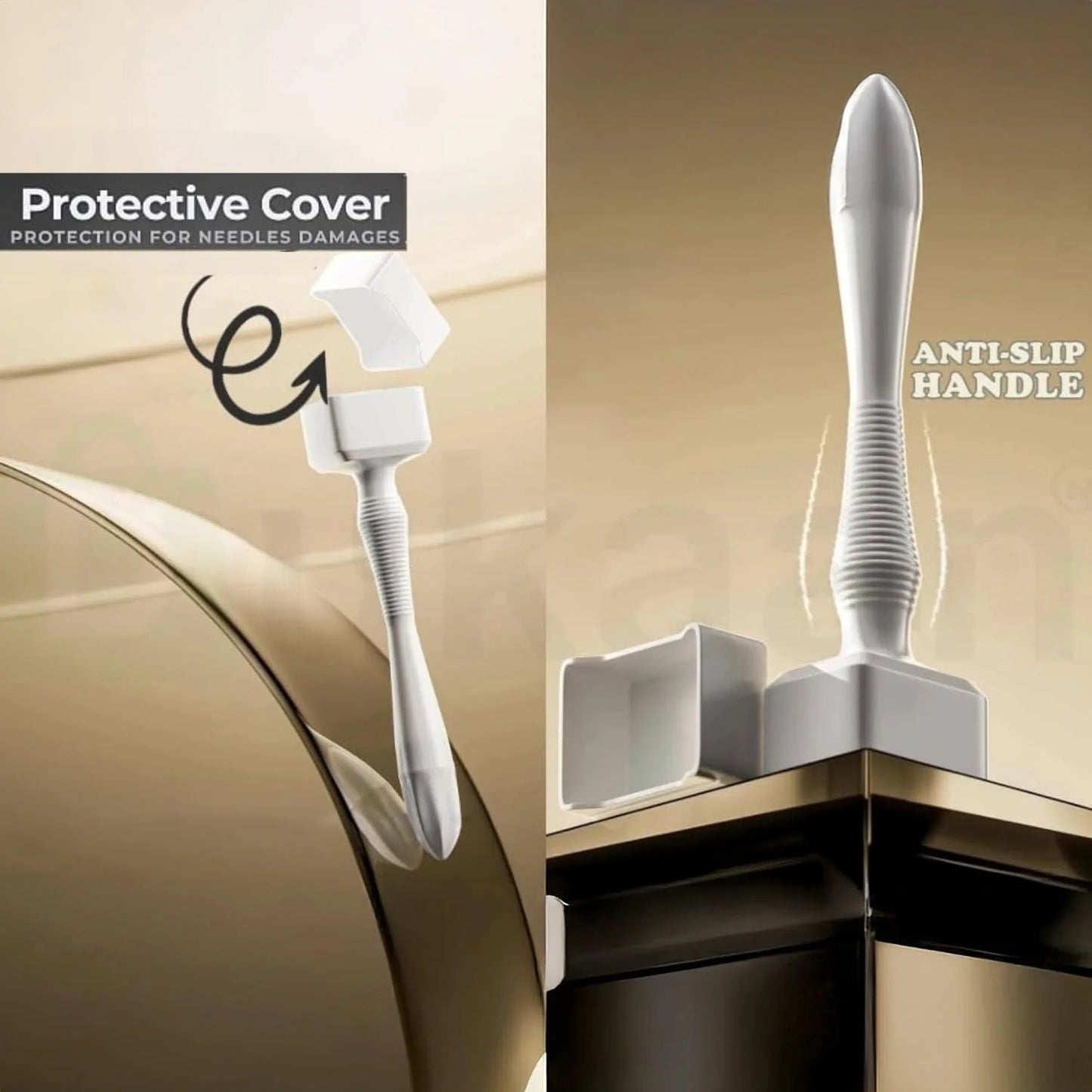 Professional 540 Micro-Needle Derma Roller | Hair & Skin Growth