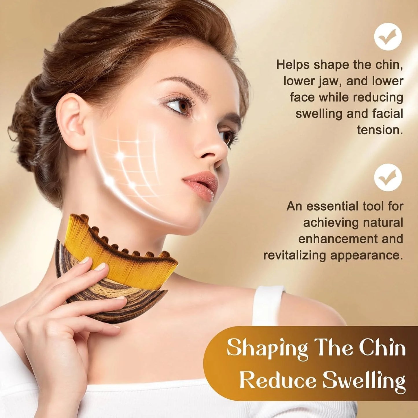 Professional Contour Face Brush | Seamless Makeup Blending