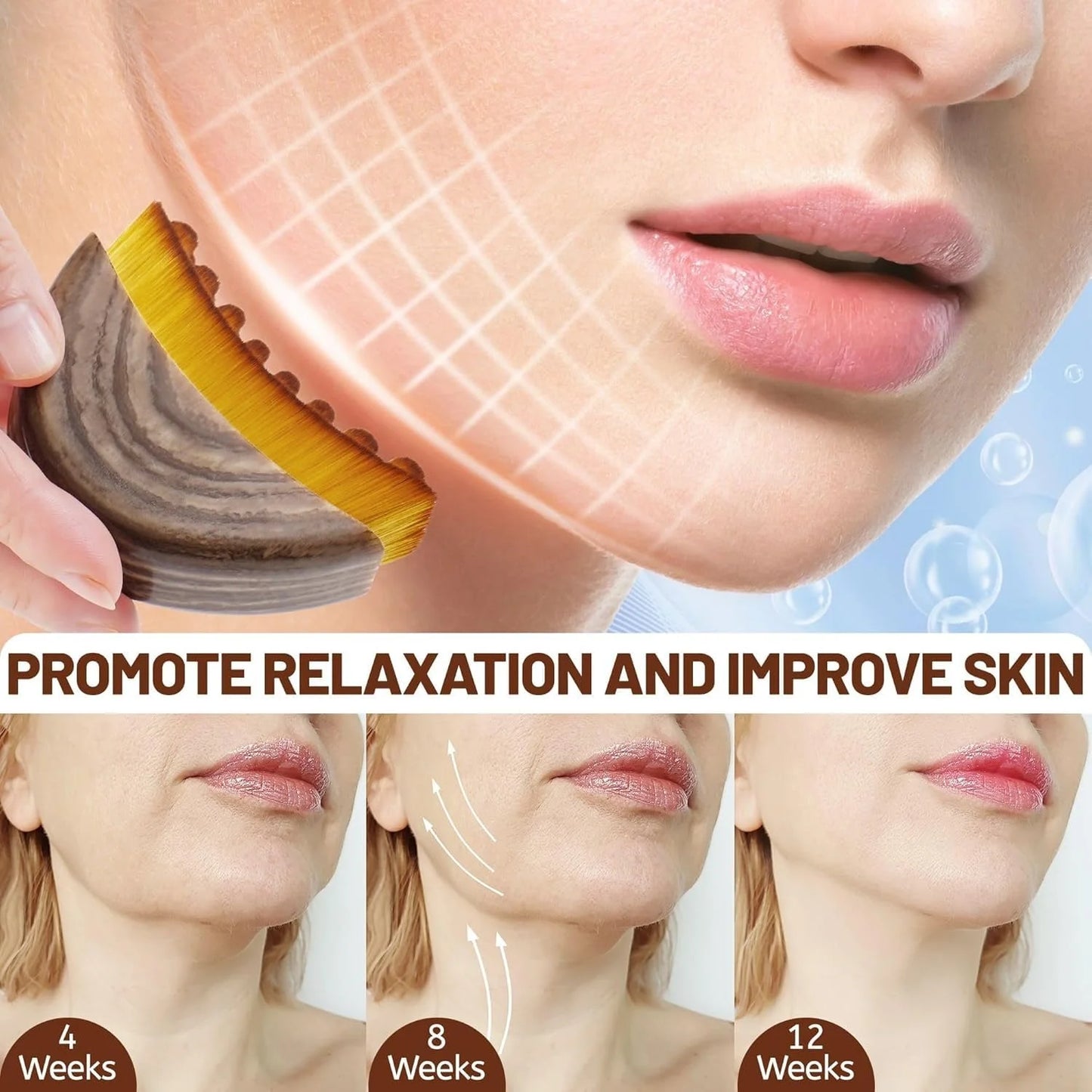 Professional Contour Face Brush | Seamless Makeup Blending