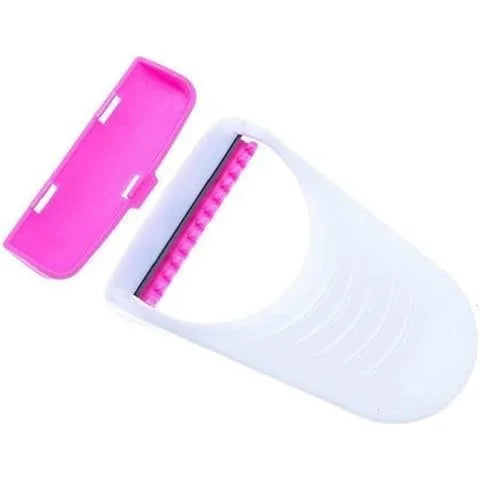 Safety Double-Edge Portable Razor with Replacement Blades (Pack of 6)
