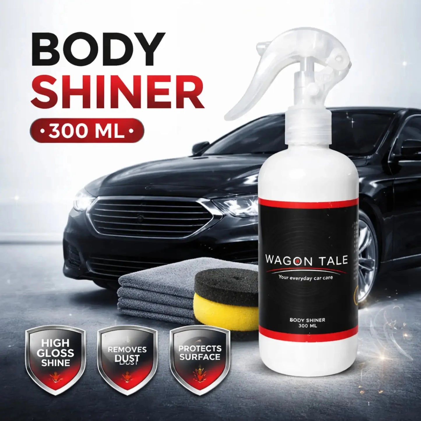 Premium Car Body Polish & Wax | Scratch Protection & High Gloss Shine