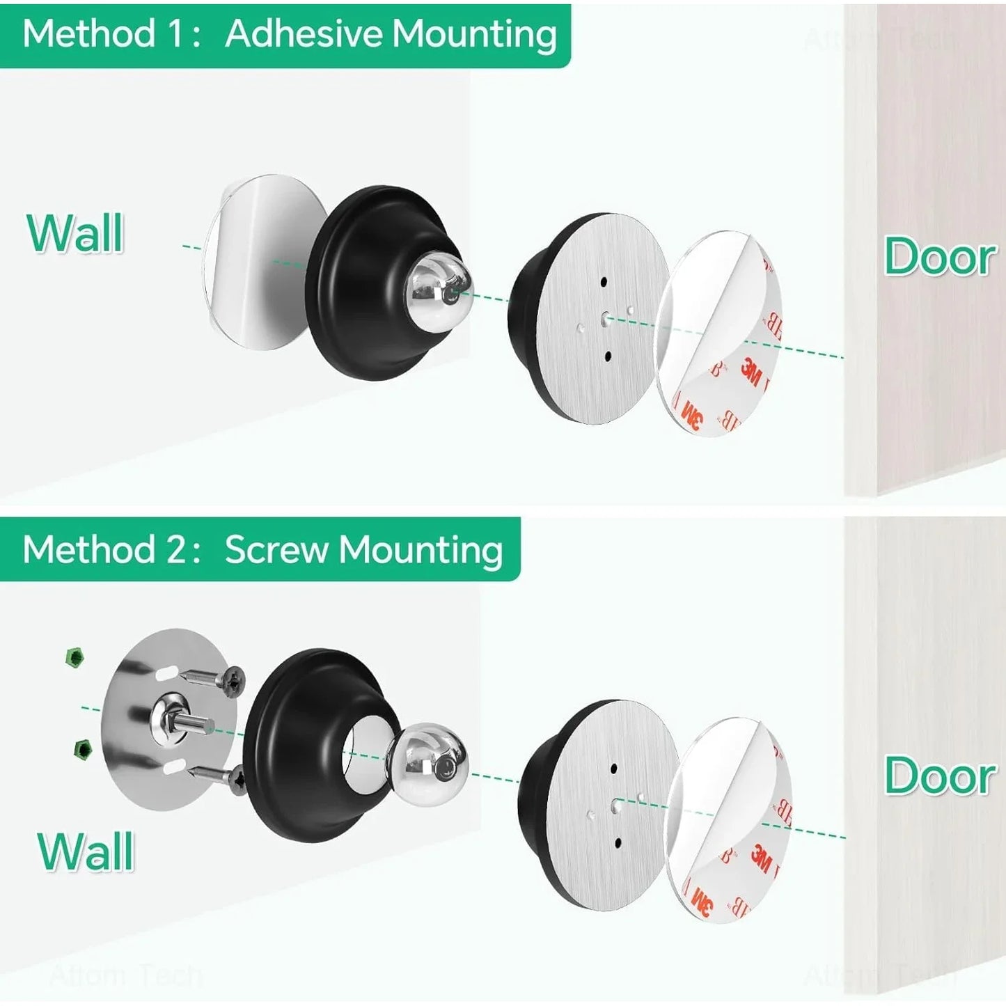 Magnetic Door Stopper | Self Adhesive