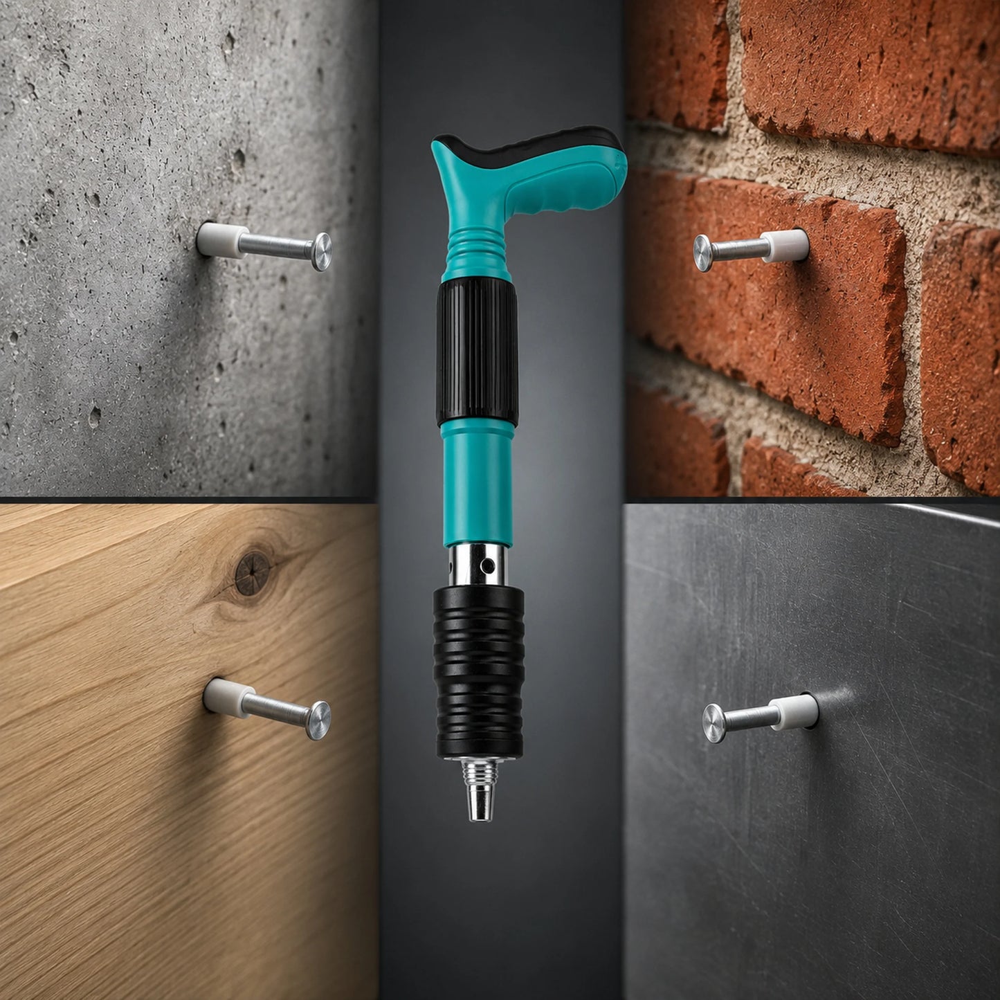 Nail Gun Kit | Heavy-Duty Steel | Manual