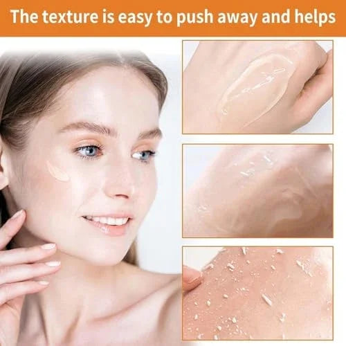 Hydrating Aloe Vera & Orange Face Gel for Radiant Glowing Skin