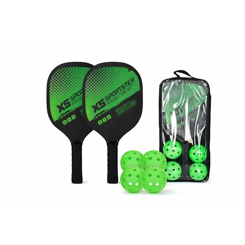 Premium USAPA Pickleball Kit | 2 Racquet & 6 Balls Set