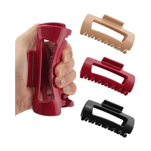 Silicone Hair Claw Clips | Comfort First Design