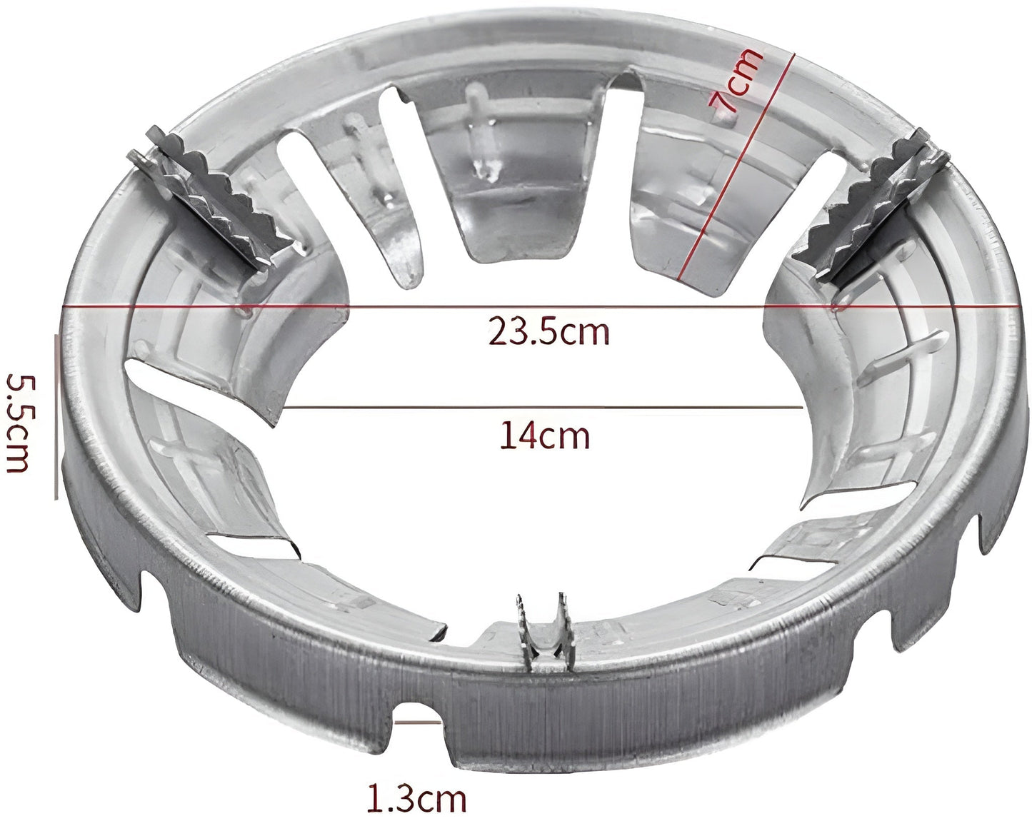 Stainless Steel Gas Saver Ring | Windproof Flame Booster (Buy 1 Get 1 Free)